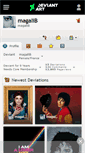 Mobile Screenshot of magalib.deviantart.com