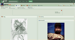 Desktop Screenshot of gadreel.deviantart.com