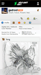 Mobile Screenshot of gadreel.deviantart.com