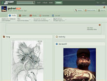 Tablet Screenshot of gadreel.deviantart.com