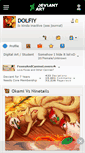 Mobile Screenshot of dolfiy.deviantart.com