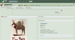 Desktop Screenshot of cutesypukesy.deviantart.com