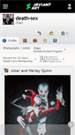Mobile Screenshot of death-sex.deviantart.com