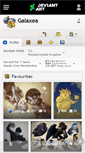Mobile Screenshot of galaxea.deviantart.com