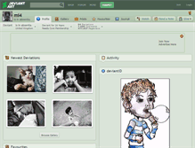 Tablet Screenshot of mi4.deviantart.com