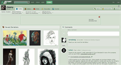 Desktop Screenshot of cheeny.deviantart.com