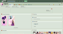 Desktop Screenshot of indigo443.deviantart.com