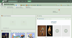 Desktop Screenshot of deathkillershadow.deviantart.com