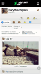 Mobile Screenshot of burythecorpses.deviantart.com