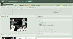 Desktop Screenshot of my-iruka-umino.deviantart.com