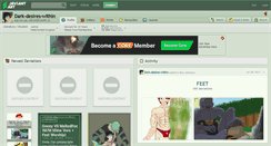 Desktop Screenshot of dark-desires-within.deviantart.com