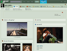 Tablet Screenshot of amr-nkim.deviantart.com