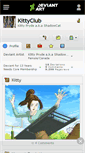 Mobile Screenshot of kittyclub.deviantart.com