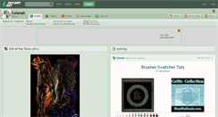 Desktop Screenshot of colanah.deviantart.com