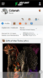 Mobile Screenshot of colanah.deviantart.com