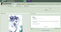 Desktop Screenshot of mikarabidkitsune.deviantart.com