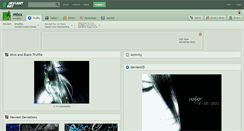 Desktop Screenshot of mixx.deviantart.com