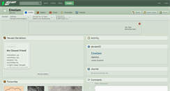 Desktop Screenshot of emogem.deviantart.com
