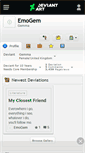 Mobile Screenshot of emogem.deviantart.com