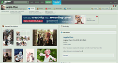 Desktop Screenshot of angela-chao.deviantart.com