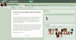 Desktop Screenshot of kurtofsky-addicts.deviantart.com