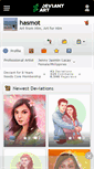 Mobile Screenshot of hasmot.deviantart.com