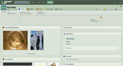 Desktop Screenshot of harumiya.deviantart.com