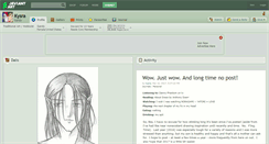 Desktop Screenshot of kysra.deviantart.com