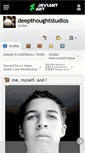 Mobile Screenshot of deepthoughtstudios.deviantart.com
