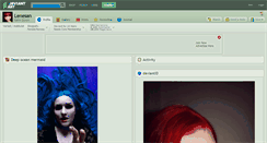 Desktop Screenshot of lenesan.deviantart.com