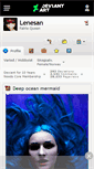 Mobile Screenshot of lenesan.deviantart.com