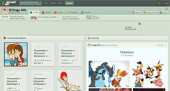 Desktop Screenshot of el-drago-800.deviantart.com