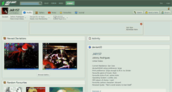 Desktop Screenshot of jar157.deviantart.com
