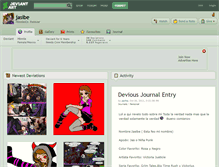 Tablet Screenshot of jasibe.deviantart.com