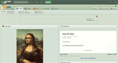 Desktop Screenshot of coiso.deviantart.com