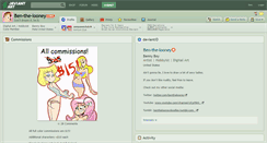 Desktop Screenshot of ben-the-looney.deviantart.com