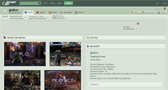 Desktop Screenshot of gluttun.deviantart.com