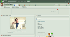 Desktop Screenshot of clydelikestacos.deviantart.com