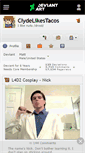 Mobile Screenshot of clydelikestacos.deviantart.com