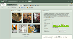 Desktop Screenshot of distorting-reality.deviantart.com