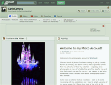 Tablet Screenshot of caniscamera.deviantart.com
