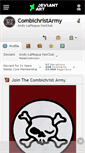 Mobile Screenshot of combichristarmy.deviantart.com