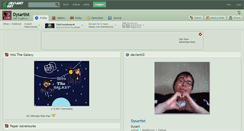 Desktop Screenshot of dysartist.deviantart.com