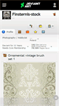 Mobile Screenshot of finsternis-stock.deviantart.com