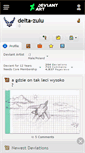 Mobile Screenshot of delta-zulu.deviantart.com