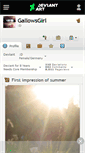 Mobile Screenshot of gallowsgirl.deviantart.com