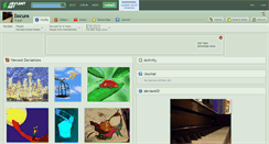 Desktop Screenshot of docura.deviantart.com