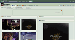 Desktop Screenshot of mcmikecz.deviantart.com