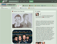 Tablet Screenshot of coldplayclub.deviantart.com