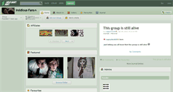 Desktop Screenshot of insidious-fans.deviantart.com